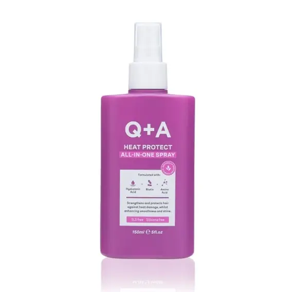 Q+A / Термозахист для волосся / Heat Protect All-in-One Spray / 150 ml