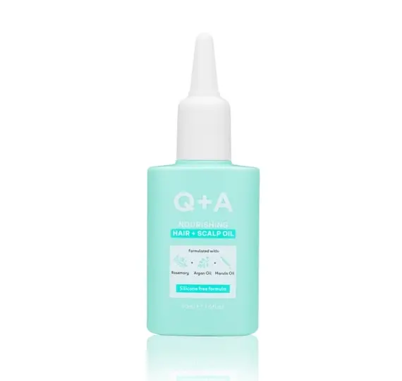 Q+A / Живильна олія для волосся та шкіри голови / Nouroshing Scalp+Hair Oil / 50 ml