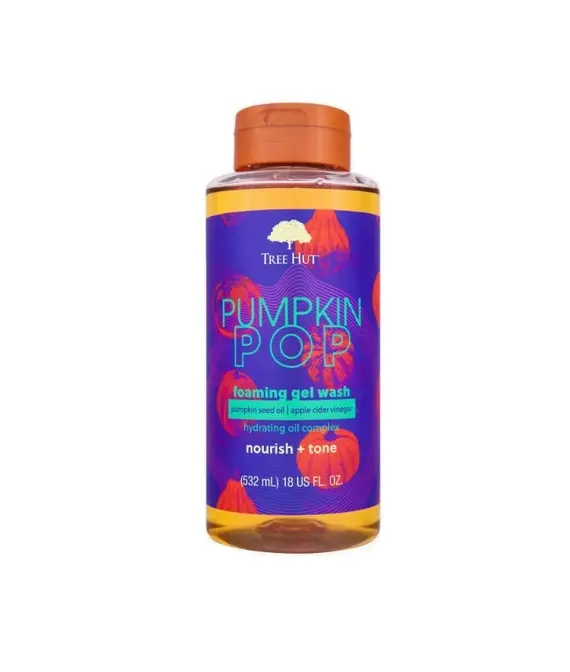 Tree Hut / Гель для душу / Pumpkin Pop Foaming Gel Wash / 532 ml