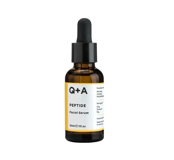 Q+A / Сироватка з пептидами для обличчя /  Peptide Facial Serum / 30 ml