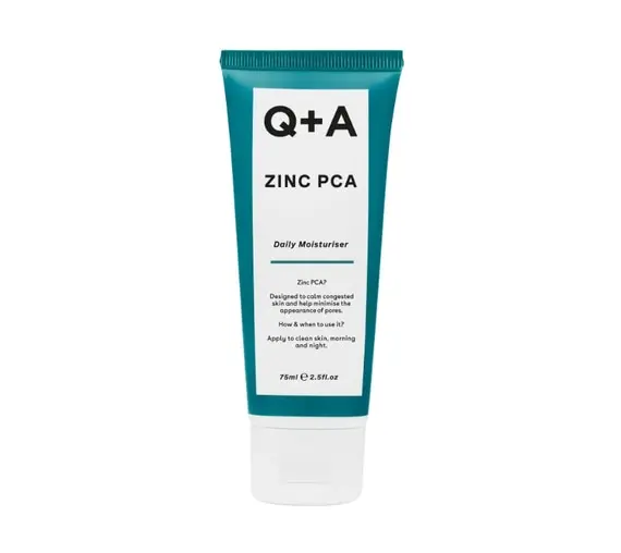 Q+A / Зволожуючий крем для обличчя / Zinc PCA Daily Moisturiser / 75 ml