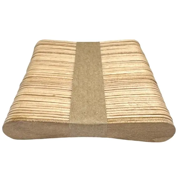 Total Beauty Premium / Шпатель деревянный фигурный / 93*15*2 (50 шт/уп)