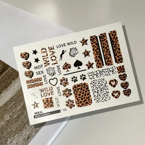 Nika Zemlyanikina / Слайдери для дизайну 06 / 1 шт