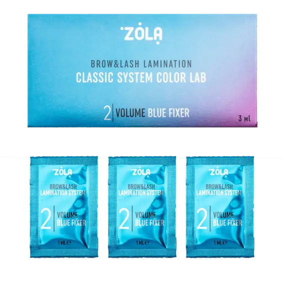 ZOLA / Color Lab / Volume Blue Fixer / Step 2 / саше 1 мл