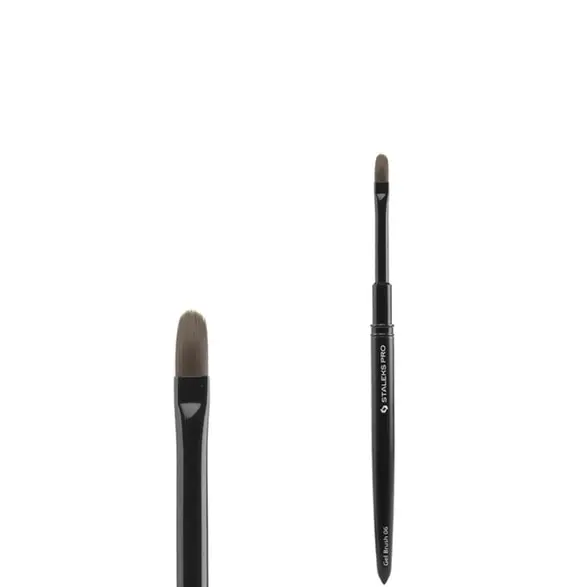 Staleks / Пензлик для гелю EXPERT / ширина 6 мм / довжина 11 мм