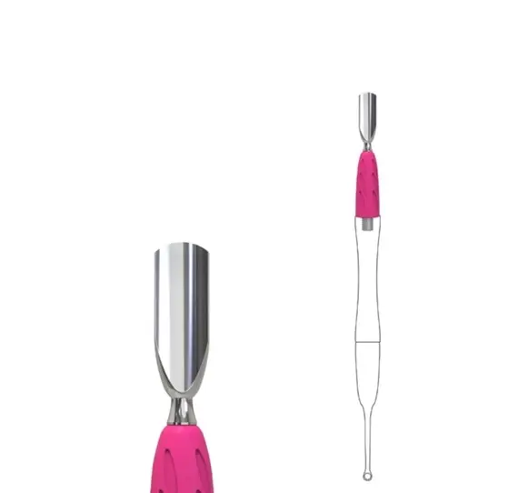 Staleks / Робоча частина лопатки / Combo UNIQ 16 / пушер округлий вузький