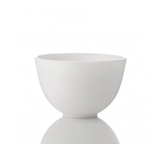 Kodi / М'яка силіконова чаша об'ємом 500 мл з мірною шкалою /колір: білий