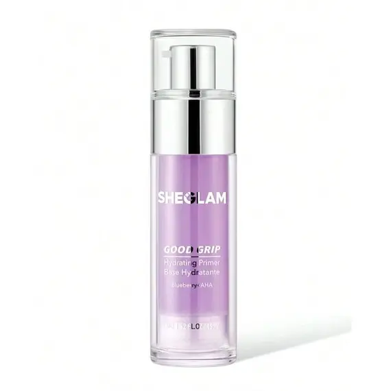 Sheglam / Зволожуючий праймер для обличчя / Good Grip Hydrating Primer-Blueberry + AHA / 45 мл