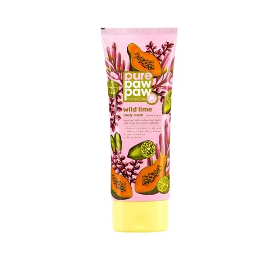 Pure Paw Paw / Гель для душу / Body Care Wild Lime Wash / 200 мл
