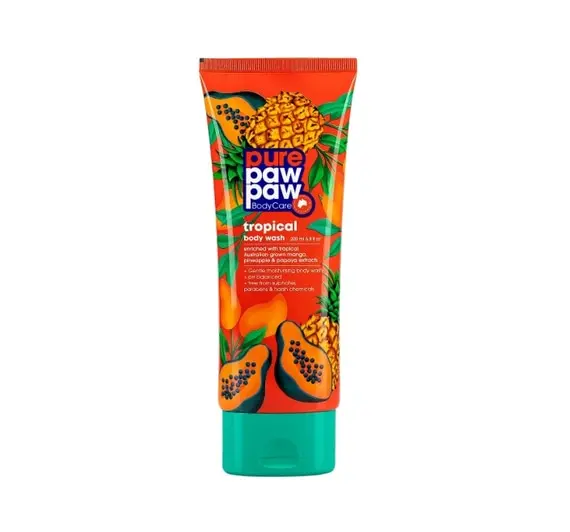Pure Paw Paw / Гель для душу / Body Care Tropical Wash / 200 мл
