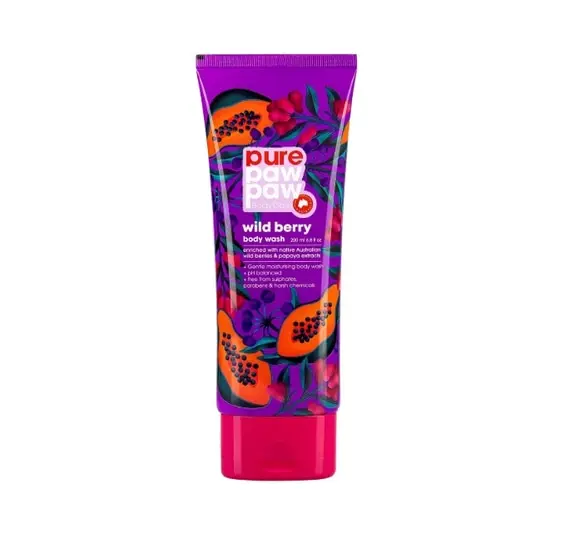 Pure Paw Paw / Гель для душу / Body Care Wild Berry Wash / 200 мл