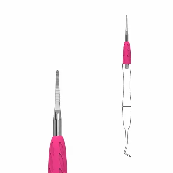 Staleks / Робоча частина лопатки / Combo UNIQ 37 / Пилка із загнутим кінцем