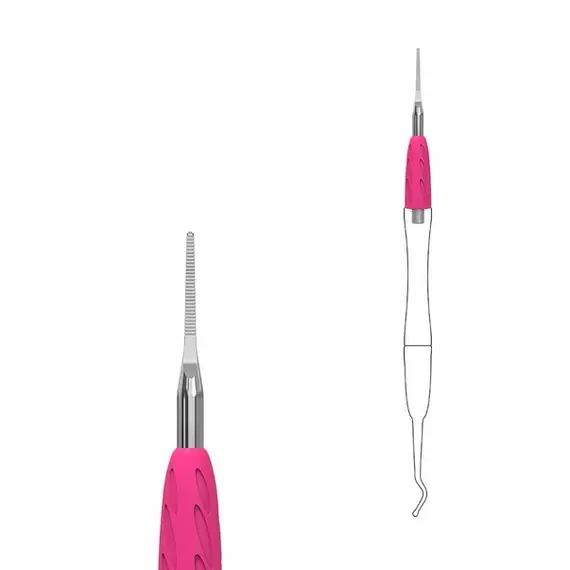 Staleks / Робоча частина лопатки / Combo UNIQ 36 / Пилка тонка пряма