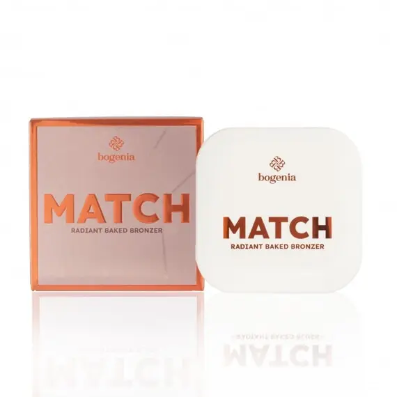 Bogenia / Запечений бронзер / MATCH Radiant Baked Bronzer / BG670