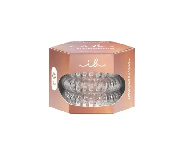 Invisibobble / Резинка-браслет для волосся / ORIGINAL PREMIUM Crystal Clear