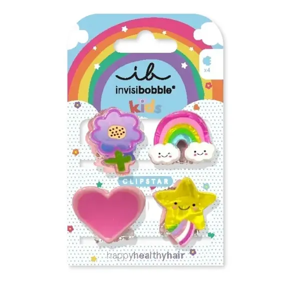 Invisibobble / Заколка для волосся / CLIPSTAR KIDS Happy World