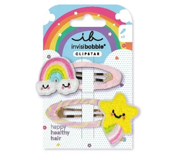 Invisibobble / Заколка для волосся / SNAP CLIP KIDS Happy Sky