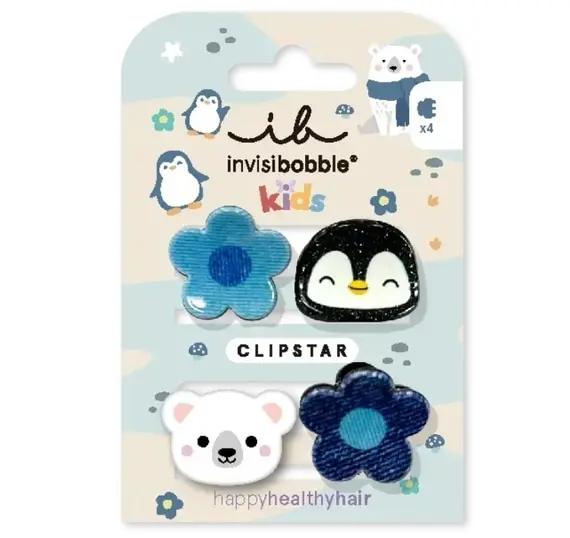 Invisibobble / Заколка для волосся / CLIPSTAR KIDS Polar World
