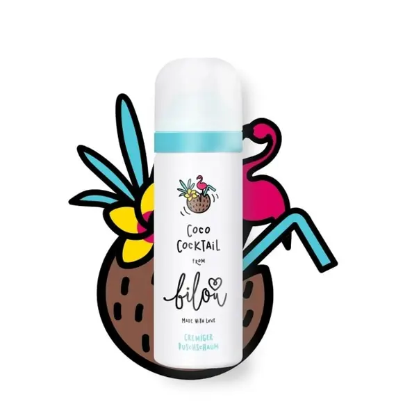 Bilou / Міні-пінка для душу / Coco Cocktail / 50 мл