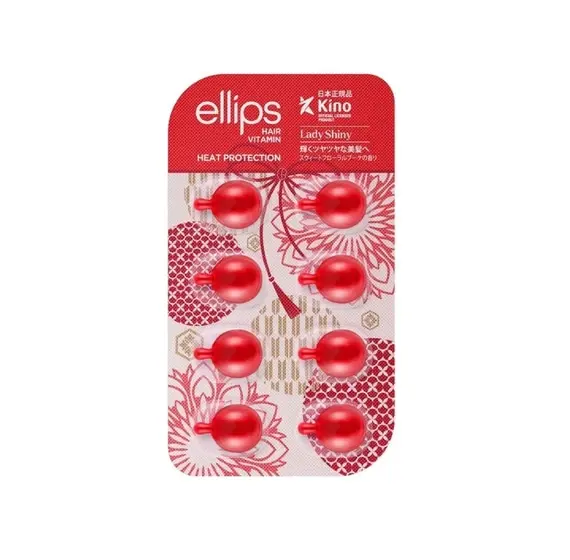 Ellips / Капсули (вітаміни) для волосся «М'якість сакури» / Hair Vitamin Heat Protection