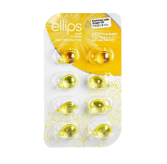 Ellips / Капсули (вітаміни) для волосся «Розкішне сяйво» з олією Алое Вера / Hair Vitamin Smooth & Shiny With Aloe Vera Oil