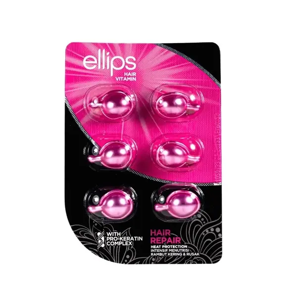 Ellips / Капсули (вітаміни) для волосся «Відновлення волосся» з про-кератиновим комплексом / Hair Vitamin Hair Repair With Pro-Keratin Complex