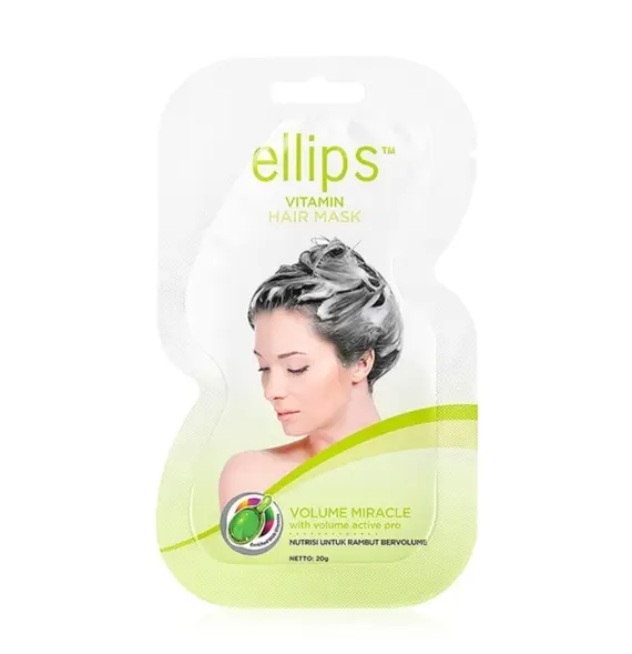 Ellips / Маска для волосся / «Диво об'єм» / Vitamin Hair Mask Volume Miracle / 20 г