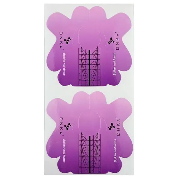 DNKa’ / Нижні паперові форми для нарощування нігтів / Short