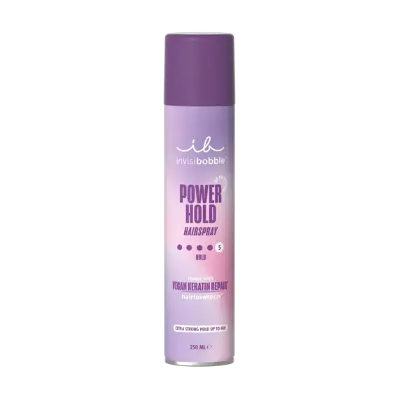 Invisibobble / Лак для волосся з сильною фіксацією / HAIR STYLING Power Hold Hair Spray / 250ml