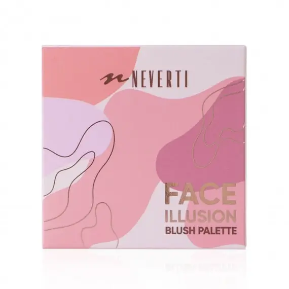 NEVERTI / Палетка рум'ян / Illusion Blush / NP207