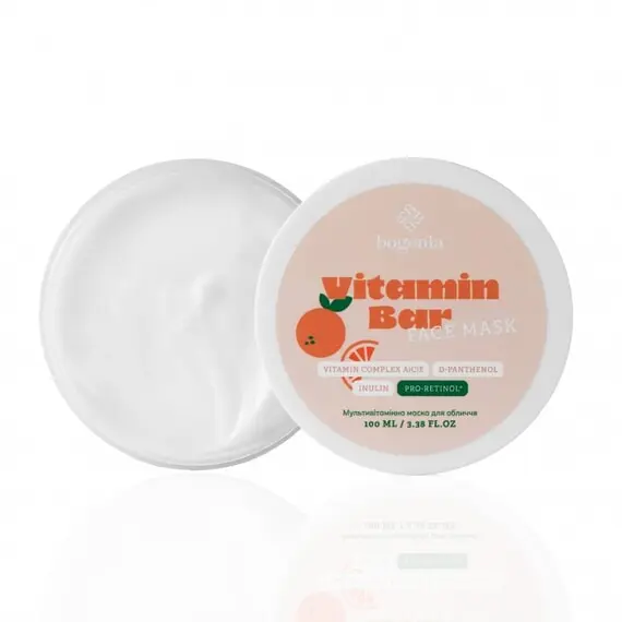 Bogenia / Мультивітамінна маска для обличчя / Vitamin Bar Face Mask / BG439 №004