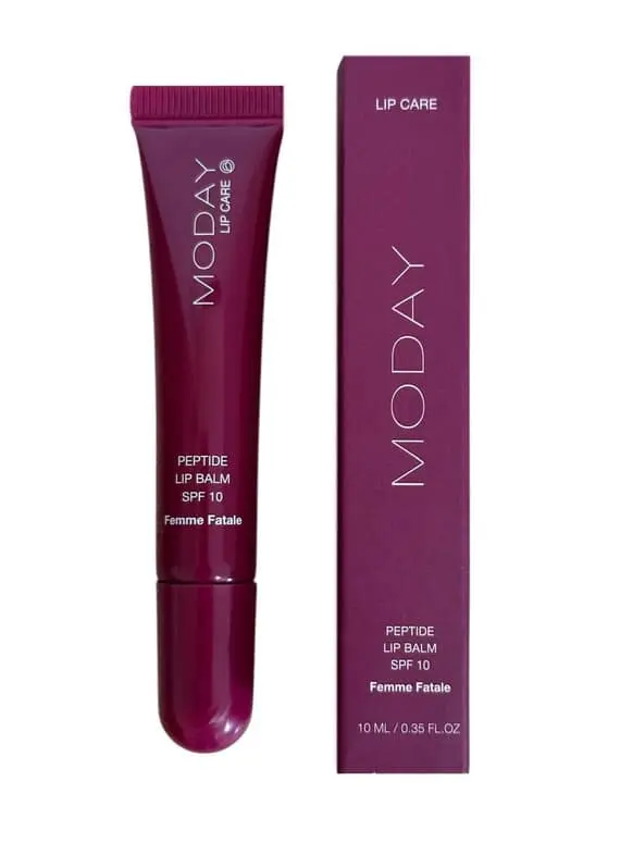 MODAY / Бальзам для губ / Femme Fatale Peptides Lips / на основі пептидних комплексів Maxi-Lip та VOLUFORM / 10 мл