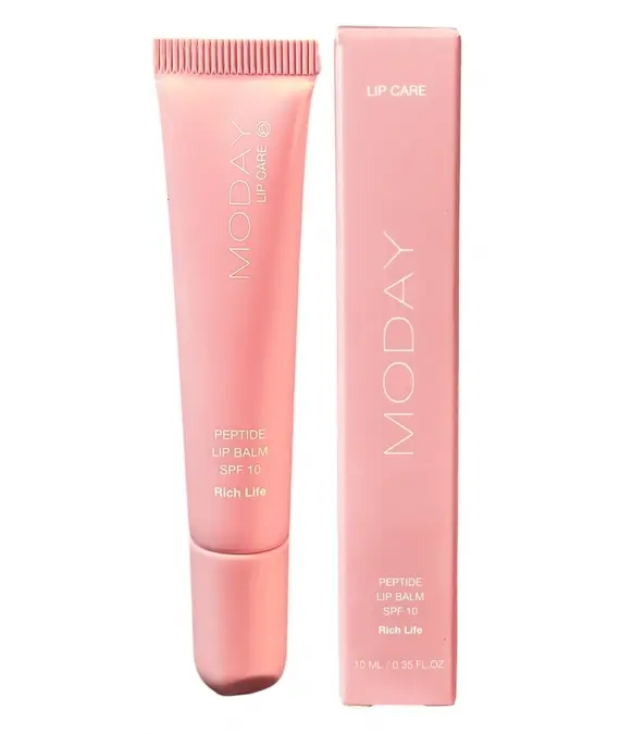 MODAY / Бальзам для губ / Rich Life Peptides Lips / на основі пептидних комплексів Maxi-Lip та VOLUFORM / 10 мл