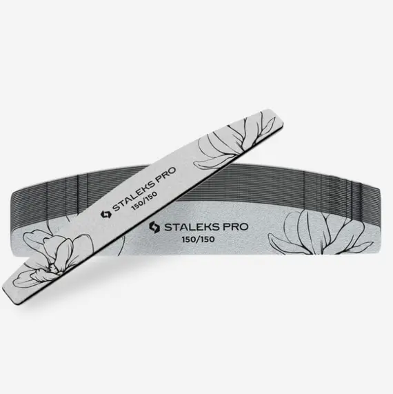 Staleks / Пилка півмісяць мінеральна / EXPERT 40 / 150/150 грит / (25 шт)