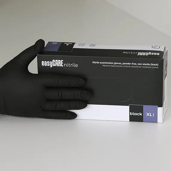 ZARYS / Нітрилові рукавички нестерильні / Black