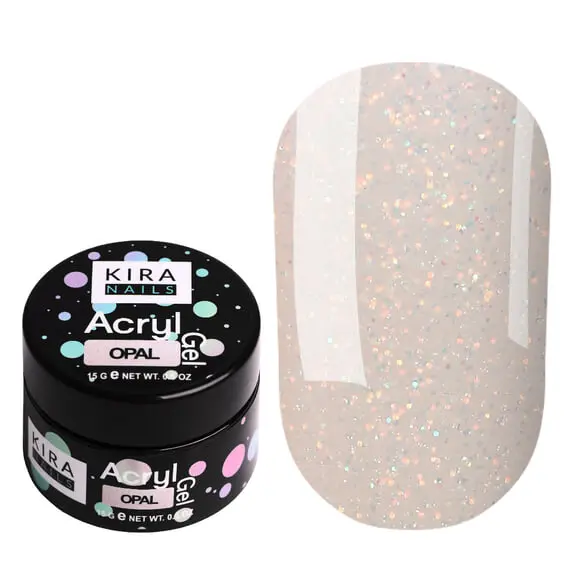 Kira Nails / Acryl Gel - Opal (Розпродаж. Термін до 10.05.2024р)