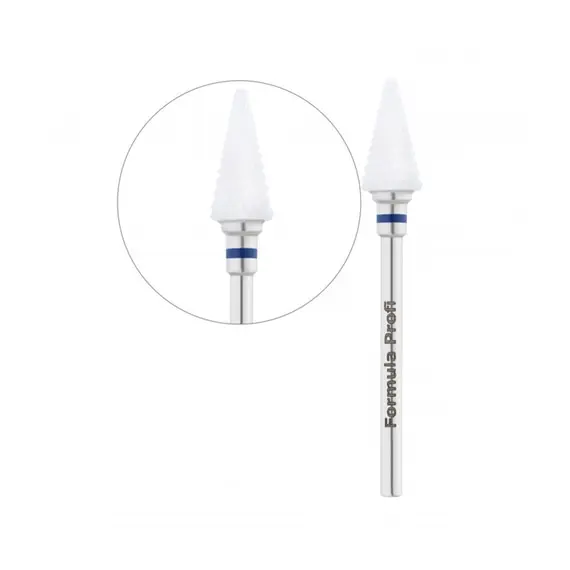 Formula Profi / Керамічна фреза / Конус гострий / Синя