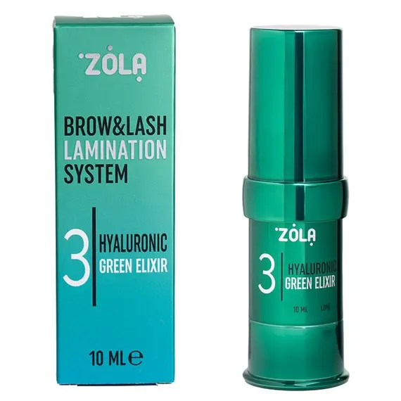 Zola / Color Lab / Склад для ламінування 03 / Hyaluronic Green Elixir