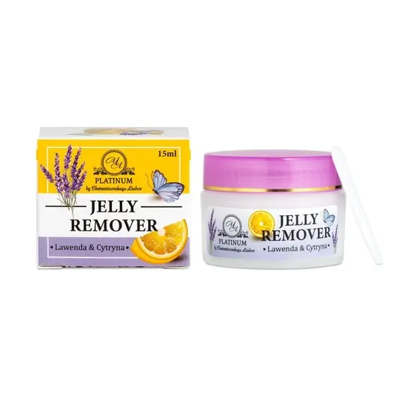 Platinum / Ремувер-желе / Лаванда-лимон