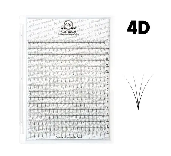 Platinum / Готові пучки / 4D / Mix