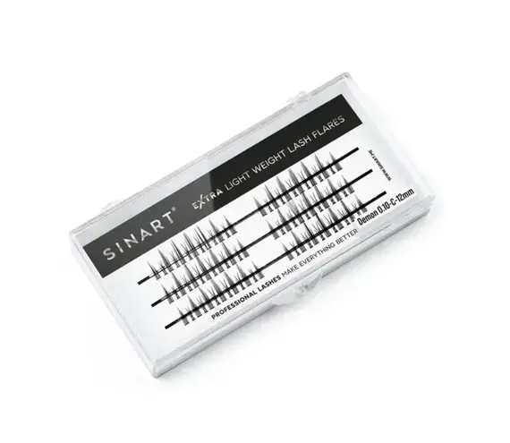 Sinart / Накладні пучкові вії / Demon