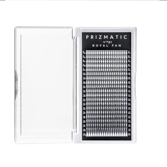 Вії Sculptor / PRIZMATIC / Пучки для нарощування  Wings Royal Fan