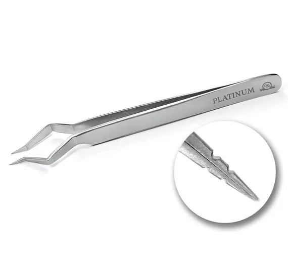 Platinum / Прямий пінцет / Ромб