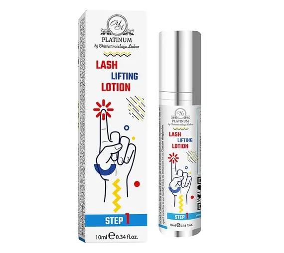 Platinum / Перепарат для ламінування вій / Step 1