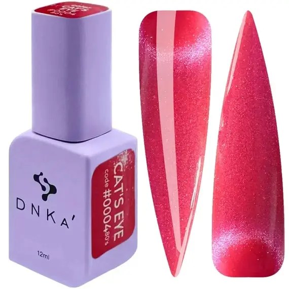 DNKa / Color Gel Polish / Cat's Eye / #0004 / 80's Hema/TPO free