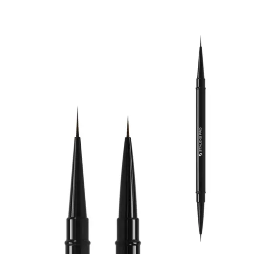 Staleks / Двусторонняя кисть EXPERT лайнер 7 мм / лайнер 10 мм