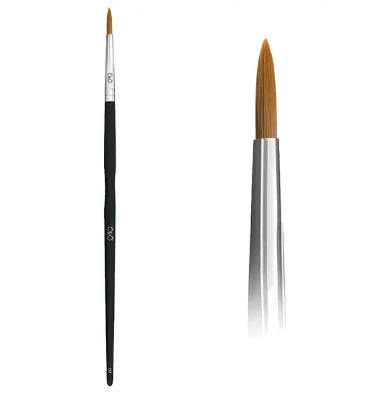 OKO / Пензлик ультратонкий №7 / BLACK EDITION