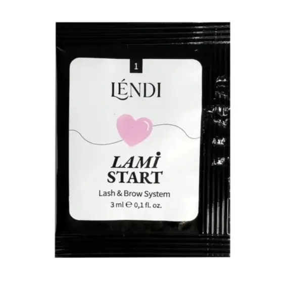 Lendi / Lami like / Складник для ламінування № 1 / Lami Start в саше / 3 мл