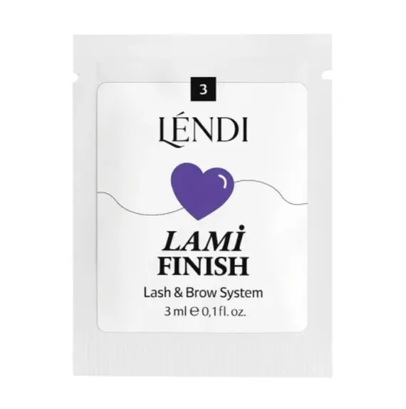 Lendi / Lami like / Складник для ламінування № 3 / Lami Finish в саше / 3 мл