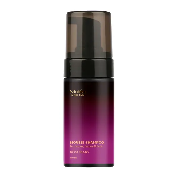 Moléa / Мус-Шампунь для брів, вій і обличчя / 150 мл